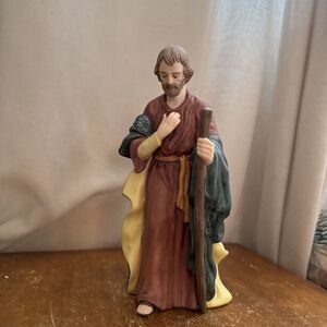 Joseph With Staff‎ 8" Replacement Part Costco Kirkland Nativity Figure 75177